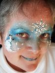 Winter face painting